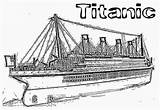 Titanic Rms Liner sketch template