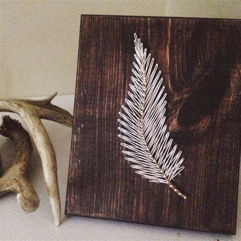 string art feather