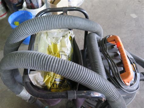 ridgid  gallon  hp shop vac  snr noise reduction hoses