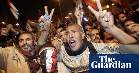 egypt reacts as mubarak resigns world news the guardian