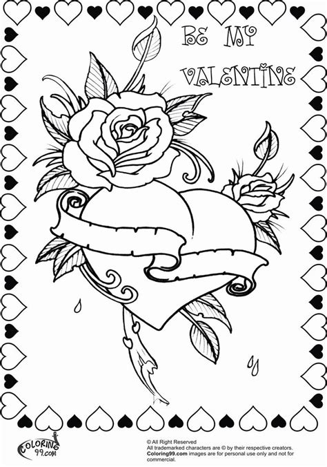 adult valentines day coloring pages    images heart