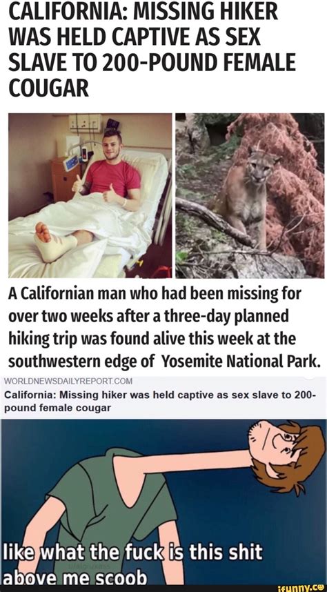 california missing hiker was held captive as sex slave to 200 pound