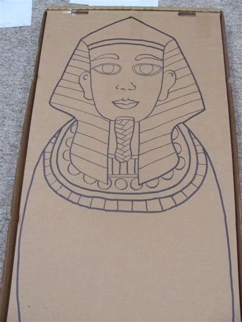 outline  sarcophagus em  egito