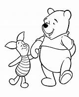 Winnie Pooh Piglet Coloring Colouring Friends Books Print Printable Topcoloringpages Walking Sheet sketch template