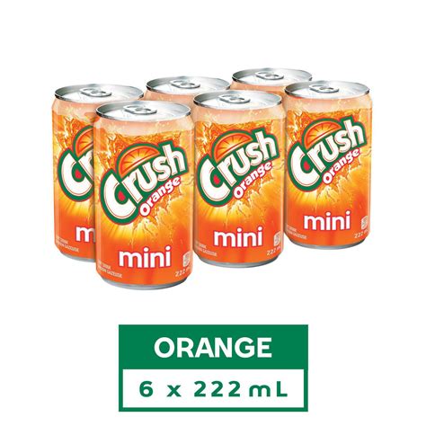 crush orange ml mini cans  pack walmart canada