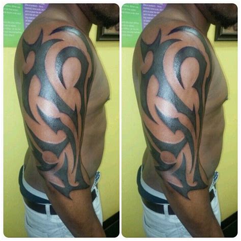 Tribal Half Sleeve Shoulder Tattoo Tribal Tattoos Tattoos
