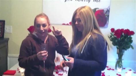 best lesbian proposal ever youtube
