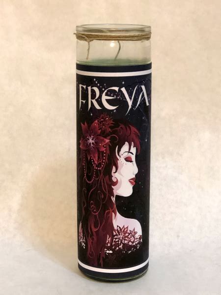 Freya Fixed Goddess Candle