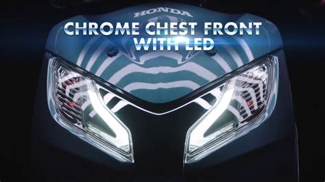 honda  activa  chrome chest front