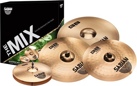 Sabian B8 And B8 Pro Basement Mix Cymbal Package Zzounds