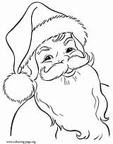 Santa Coloring Pages Christmas Claus Printable Find Color sketch template