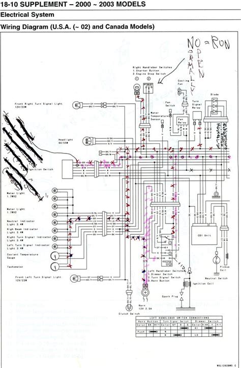 kawasaki klr wiring diagram