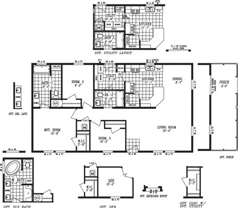 marlette mobile home floor plans  marlette special clayton homes marlette manufactured