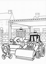 Bob Builder Coloring Pages Printable Cartoon Color Print Sheets Character Kids Sheet Episodes Coloring2print sketch template