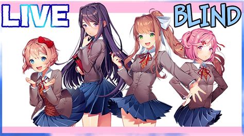 Doki Doki Literature Club Blind And Live [full Game