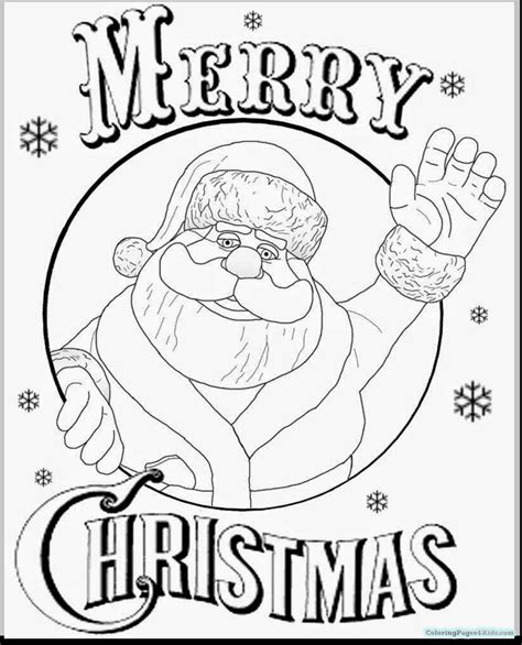 coloring pages   merry christmas  getcoloringscom