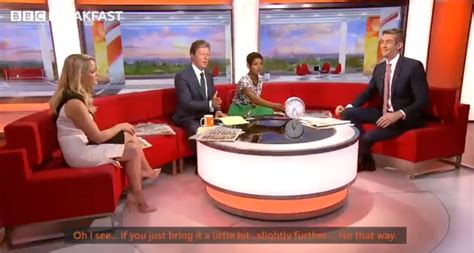 Bbc Breakfast Forced To Hold Actual Clock In Corner Of