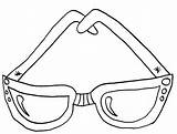 Coloring Pages Kids Sunglasses Color Summer Glasses Eyeglasses Kidsplaycolor Play Printable sketch template