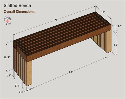 outdoor wood bench plans