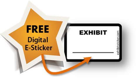 exhibit clipart sticker