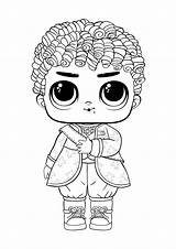 Lol Boy Coloring Pages Surprise Boys Doll Dolls Printable Choose Board Sheets sketch template