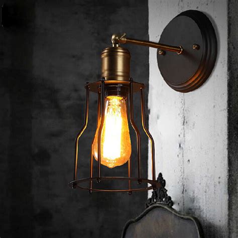 wandleuchte vintage verstellbar metall wandlampe antik wandlampe