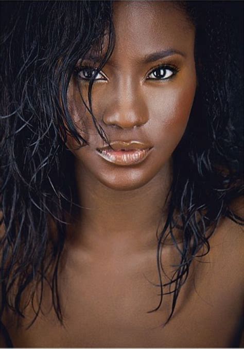 Portrait Black Woman Beauty Lifestyle Ebony Model Fashion