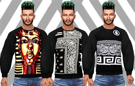 sims  cc men clothing