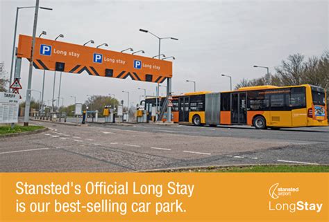 stansted long stay car park map