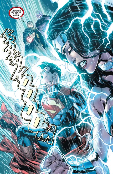 Superman And Wonder Woman Vs Atomic Skull And Major