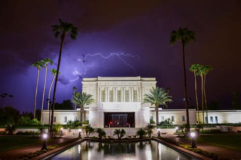 mesa temple lightning 2017 lds temple pictures
