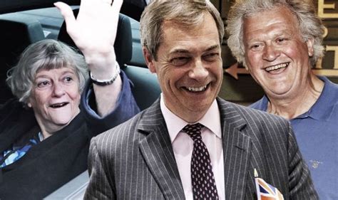 brexit news leading brexiteers celebrate brexit victory battle won  knight farage