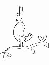 Coloring Birds Bird Sing Pages Printable Singing Animals Kids Canary Drawing Vocal Coach David Print Coloringpagebook Book Leave Preschool Comments sketch template