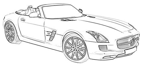 mercedes benz sport coloring page mercedes car coloring pages adult