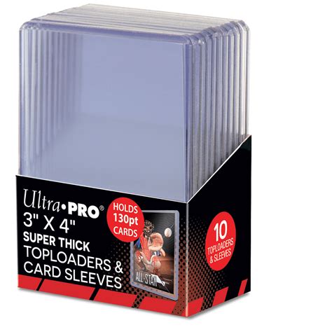 ultra pro toploader sleeve combo packs  super convenient