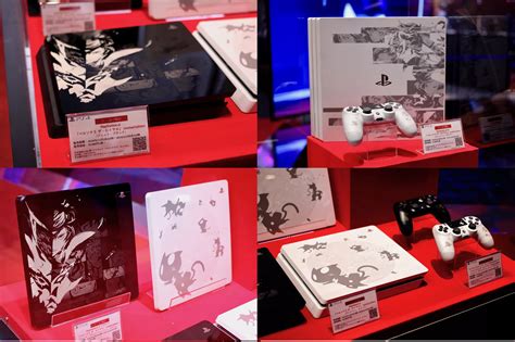 person  royal limited edition consoles  displayed  tgs image rps