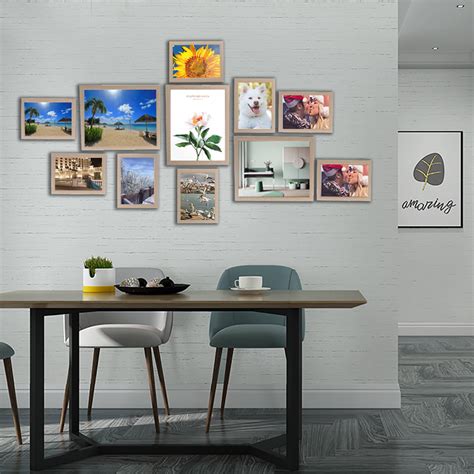 pcsset modern wall hanging photo frame set art home decor family