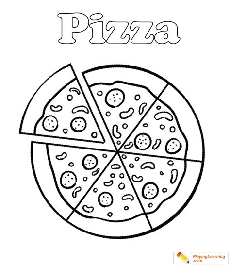 pizza coloring page   pizza coloring page