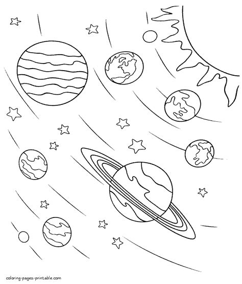 space coloring pages coloring pages printablecom
