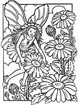 Fairy Coloring Pages Getcolorings Superb Various Adult sketch template
