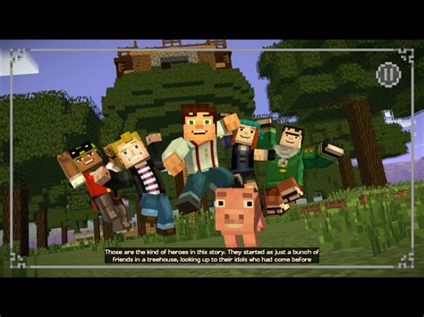 minecraft story mode season  episode  review   stop fighting  toucharcade