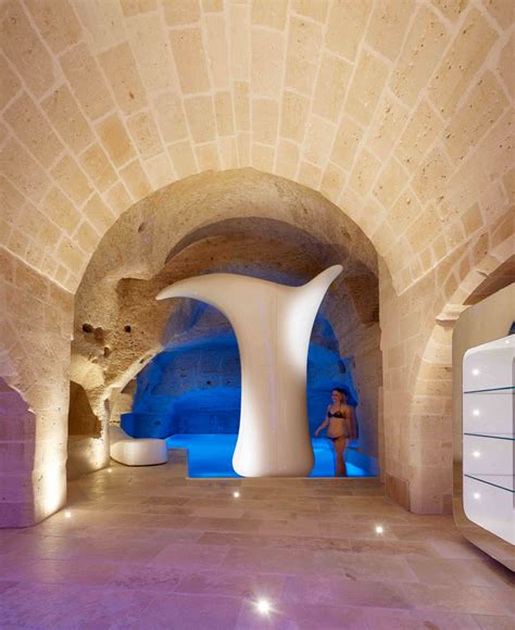 aquatio cave luxury hotel spa interiorzine