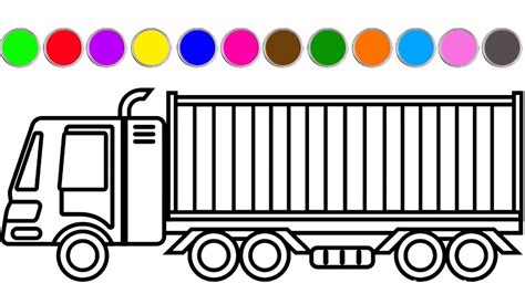 car truck coloring pages neupinavers coloring pages