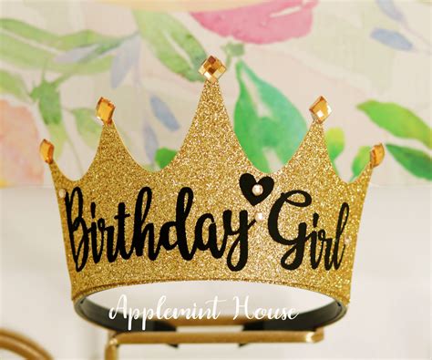birthday crown personalized crown women birthday crown etsy
