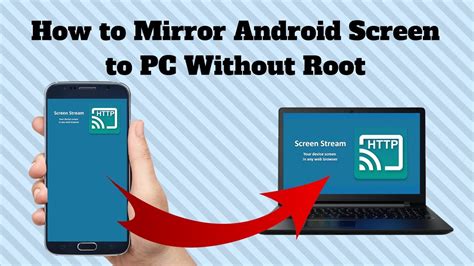 screen mirror app  android phone  pc youtube