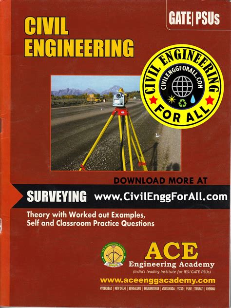 gate material surveying civil engineering ace engineering academy gate  material