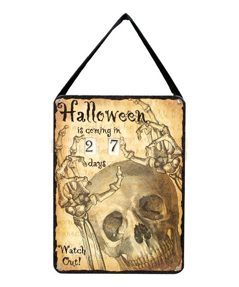primitives by kathy halloween countdown sign zulily