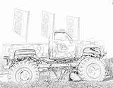 Mimi Jeep sketch template