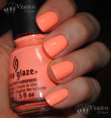 neon peach neon coral nails peach colored nails coral nail polish shellac gel polish sns