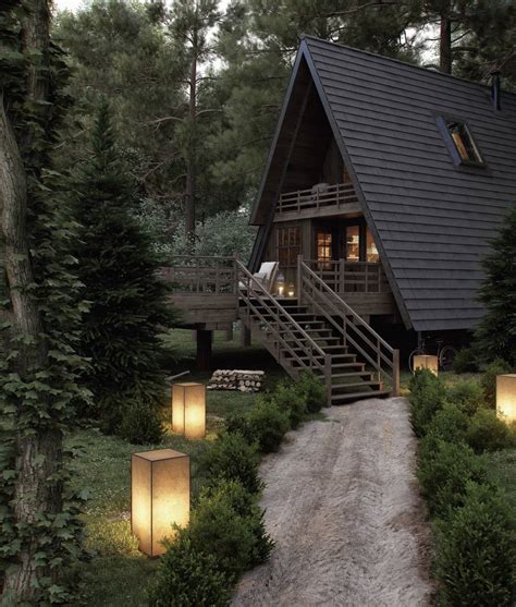 forest house  vwartclub style  home cabin homes log homes chalet style homes future